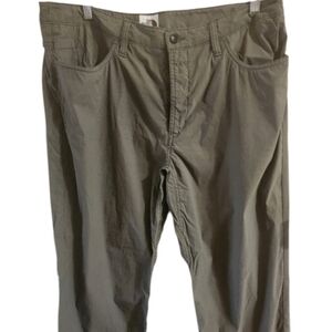 Men’s The North Face Sprag 5-Pocket Utility Hiking Pants Green 36x29